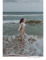 Ocean wave portrait photography