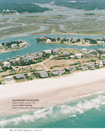 Aerial island coastal photography