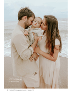 Family beach portrait photography