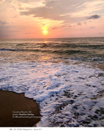 Ocean sunrise landscape photography