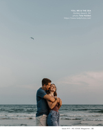 Couple beach embrace portrait photography